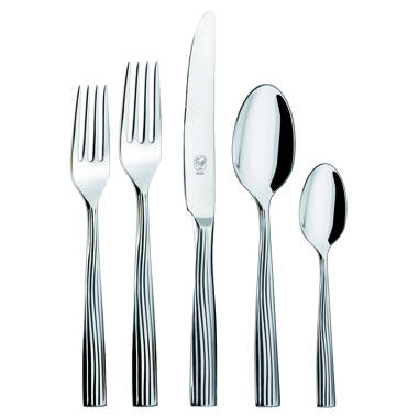 Broggi Stainless Steel Flatware Set Wayfair